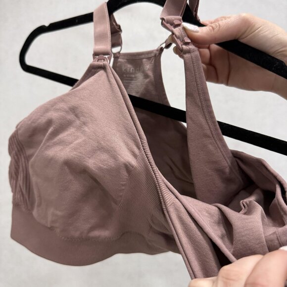 Kindred Bravely Nursing Bra Womens Medium Pink Busty Wireless Seamless Maternity - Picture 4 of 8
